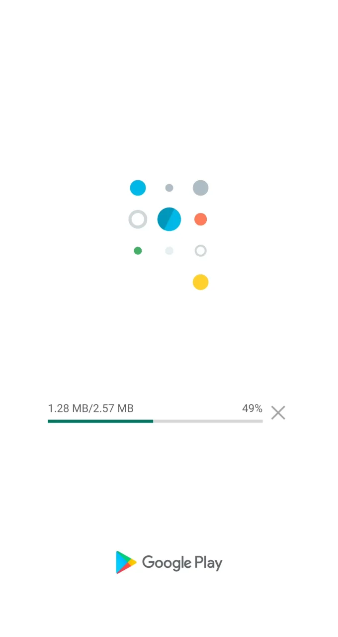 Espere a que la aplicación Bet365 se descargue en su dispositivo móvil.