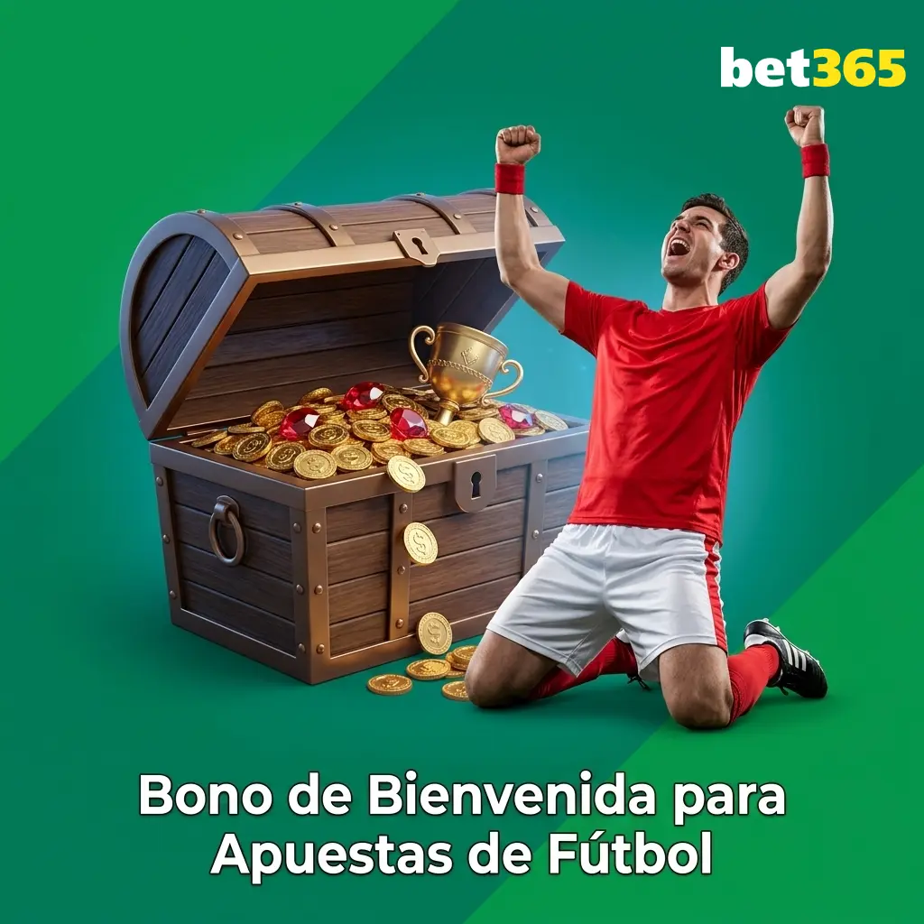 Bono de bienvenida Bet365 Chile para apuestas de fútbol con créditos de hasta CLP 30 para nuevos usuarios