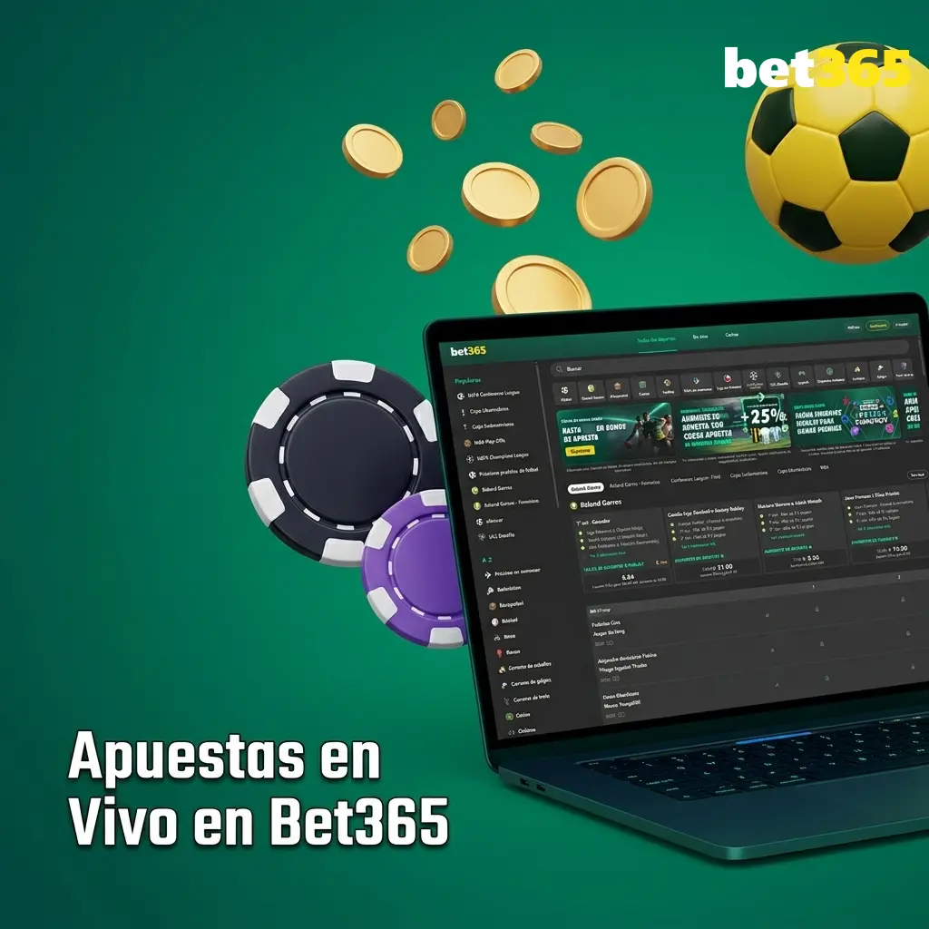 Apuestas en vivo Bet365: cobertura de 750 eventos, streaming, estadísticas, Cash Out y Bet Builder en fútbol